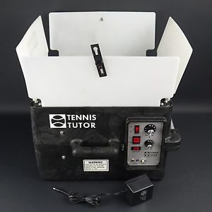 Tennis Tutor Jr. Ball Machine Oscillating Bat Sports Tutor NEW Battery w Charger