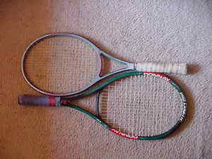 Lot Of 2  Donnay Tennis Racquets:  Donnay Pro Cynetic Pc4 & Supermid Graphite