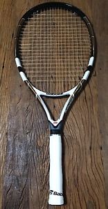 BABOLAT DRIVE-Z OS 118 TENNIS RACQUET 4 1/4 SMART GRIP 27.5 Wilson Sensation 55#