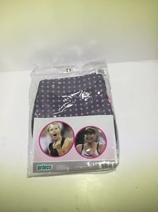 New Prince Tennis Racquet Cover Case Pink Gray Polka Dots Sharapova SOLD OUT OOP