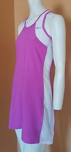 Women's NIKE Dri-FIT Tennis Running Dress SZ M Purple/ Lavender