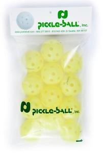 Dura Fast 40 Outdoor Pickleball Balls, 12pk, Yellow