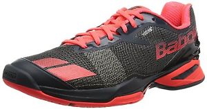 Babolat Mens Jet All Court Tennis Shoes Grey/Red 10 DM US