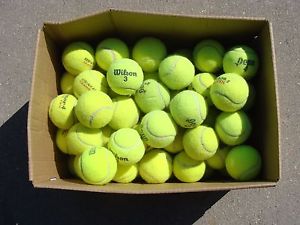 100 Used Tennis Balls - Hard Court