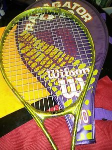 Wilson Tennis Racquet With Its Original Cover Radagator 110