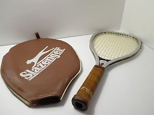 Vintage 1980 Made In England Slazenger Squash Racquet Racket With Matching Bag