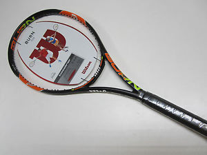 **NEW OLD STOCK** WILSON BURN 100 TENNIS RACQUET (4 1/4)