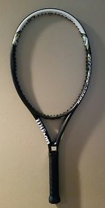 Wilson Hyper Hammer 5.3 oversize tennis racquet - new strings / grip - 3/8