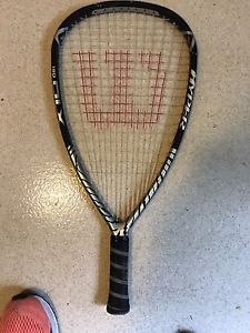 WILSON Hyper DLX 190 Racquetball Racket Racquet S-SM Grip Excellent
