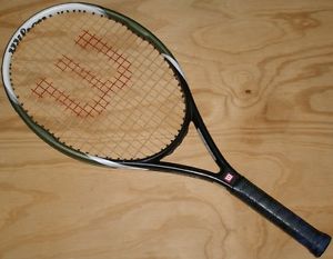Wilson Hyper Hammer 5.3 110 4 3/8 Oversize OS Tennis Racket with Cover