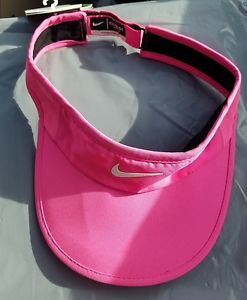 New Nike Women's Feather Light 2.0 Visor 613967 554 Tennis Running