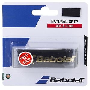 Babolat Natural Leather Black grip (6 packs)