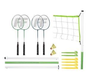 Franklin Sports Intermediate Badminton Set Lawn Games