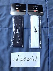Nike Basketball Headband (Lot of 2) Navy & White