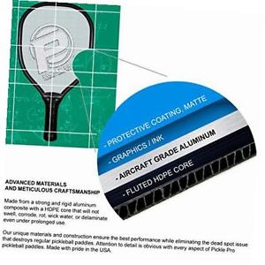 NEW Pickle Pro Composite Pickleball Paddle White FREE SHIPPING