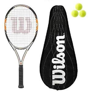 Wilson Nitro Equipo 105 Grafito Raqueta De Tenis + BLX Funda + 3 Bolas