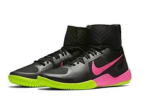Nike Serena Williams Flare WomenTennis Shoes Size 9 (810964-067) Black/Pink/Volt