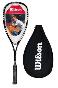 Wilson Hyper Hammer 120 PH énergie Raquette De Squash noir ou bleu/Whte