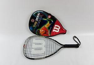 Wilson TiGr 2000 Titanium Graphite Racquetball Racket/Cover Cliff Swain