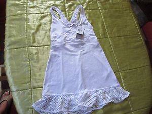 Adidas Stella McCartney Tennis Performance Dress White MEDIUM M TE PERF NWT NEW