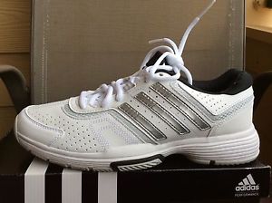 New Women's Adidas Court 2 W Tennis Sneakers S74567 White / Black Sz 9