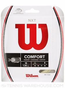 Wilson NXT Comfort (6 Sets) 16 gauge Natural