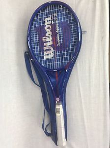 NEW Wilson Graphite Aggressor 95 4 1/4 Tennis Racquet, handle still in plastic.