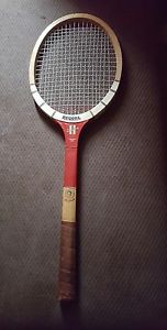 VINTAGE WOOD TENNIS RACKET BY: REGENT -MODEL: ALEX OLMELO