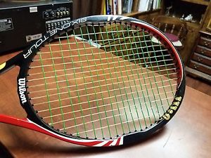 Wilson BLX Six.One Tour 90 4 3/8 Midsize Mid Tennis Racket