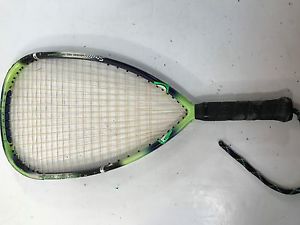 WILSON TITANIUM T22 STRETCH WITH POWER HOLES RACQUETBALL RACQUET XS GRIP GOOD!!!