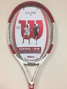 Wilson Six One 95 Tennis Racquet Grip Size 4 1/4
