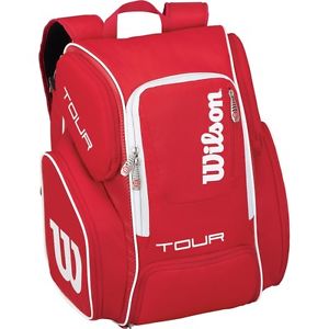 Wilson Racquet Sports Tour V Backpack, Red