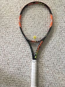 Wilson Burn 100 LS Tennis Racket - 4 3/8 barely used