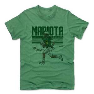 500 Level Marcus Mariota Oregon Ducks Hyper NCAA T-Shirt vert