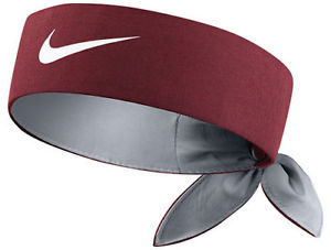 NIKE TENNIS ADULT UNISEX HEADBAND/SHORT HEAD TIE 646191-677  TEAM RED COLOR