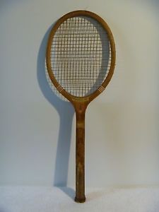 ANTIQUE VINTAGE 1920's WRIGHT & DITSON "HUB" CHAMPIONSHIP QUALITY TENNIS RACQUET