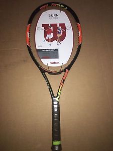 (2) Wilson Burn Team 100 Tennis Racquet 4 3/8