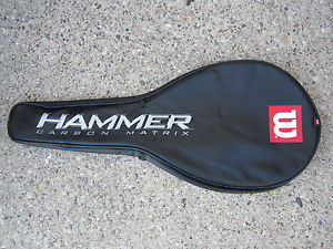 Wilson Hammer Carbon Matrix Bag Case Cover for Tennis Racquet Racket