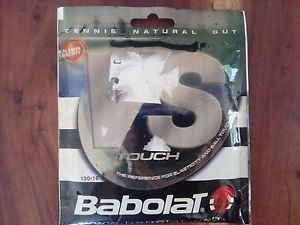 1 X set Babolat VS Touch 16 130  40'  Natural Gut tennis Power & Feel  100% NEW