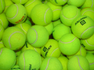 50 Tennis Balls- Good for Tennis, Chairs, Walkers, Dogs…FREE SHIPPING