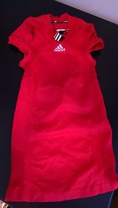 Adidas Athletic Women's Stretch Dress 7492A/034540 Sizes: Large and 2XL - Red