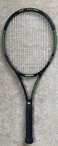 Wilson Blade 104 Tennis Racquet 104 sq.in. 18 x 19 Grip 4 1/4 = L2 Lightly Used