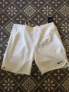 Nadal Nike White Shorts 9"