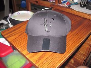 NWT ADULT UNISEX NIKE LEGACY91 DRI FIT ROGER FEDERER TENNIS CAP - BLACK