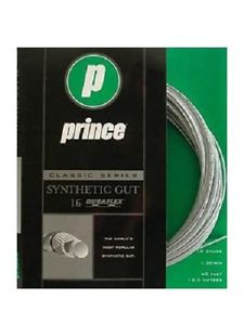 Prince Synthetic Gut with Duraflex 16g White Tennis String