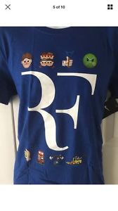 2016 Nike Tennis ROGER FEDERER EMOJI RF Premier T-shirt XL Roland Garros