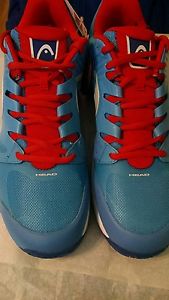 HEAD"Revolt Pro" Men's Tennis Shoes US Size 9.5 -Blue-Flame