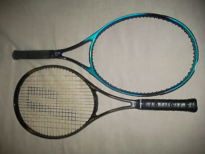 1-PRINCE GRAPHITE PRO LX &1-WILSON GRAPHITE SUPREME STRETCH TEN. RACQUET RACKET