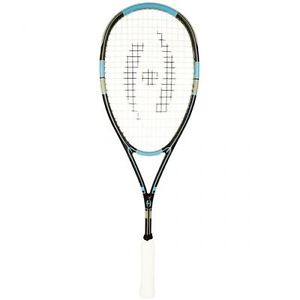 2017 Stealth Squash Racquet - Black/Carolina/Grey