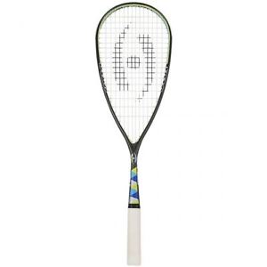 2017 Harrow Silk Squash Racquet - Black/Blue/Lime